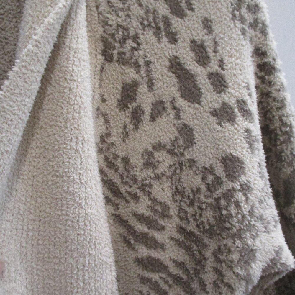 Natori Robe Plush animal print M - Picture 3 of 3